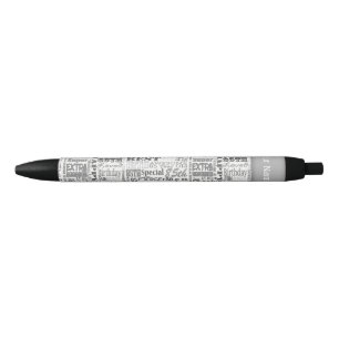 Stylo Noir Unique 85e anniversaire fête cadeaux personnalisés