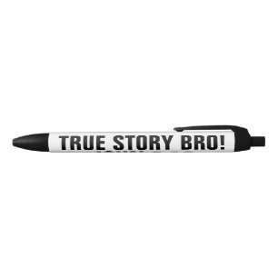 Stylo Noir Véritable 3h16 de Bro John d'histoire