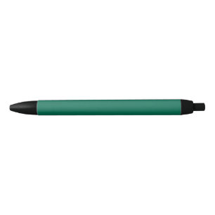 Stylo Noir Vert bouteille (couleur solide)