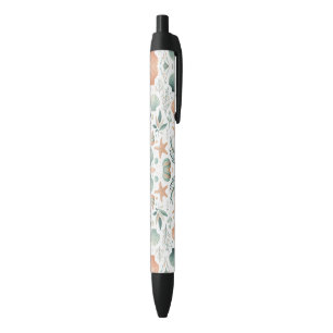 Stylo Noir Vie marine sereine