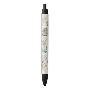 Stylo Noir Vintag maritime