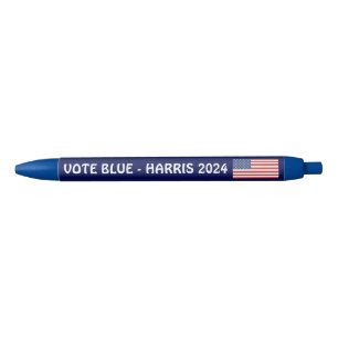 Stylo Noir Vote bleu   Élection politique de Kamala Harris 20