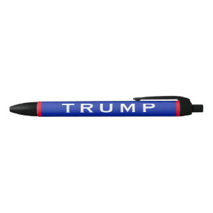 Stylo Noir Votre texte/couleur Vote Trump 2024 Sauvez l'Améri