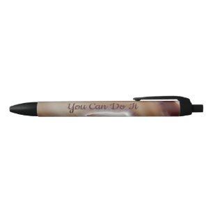 Stylo Noir Vous Pouvez Le Faire   Photo de l'Agate Brown Band