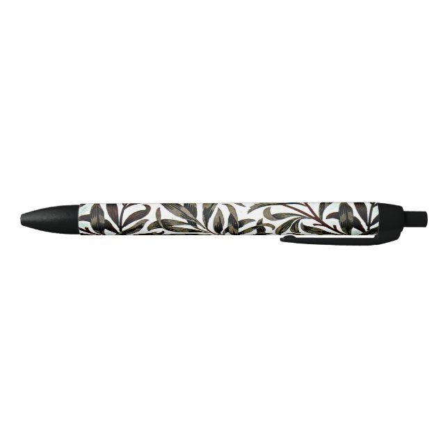 Stylo Noir William Morris design, Willow Bough (Bas)