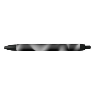 Stylo Noir Zèbre Abstrait Noir et Blanc