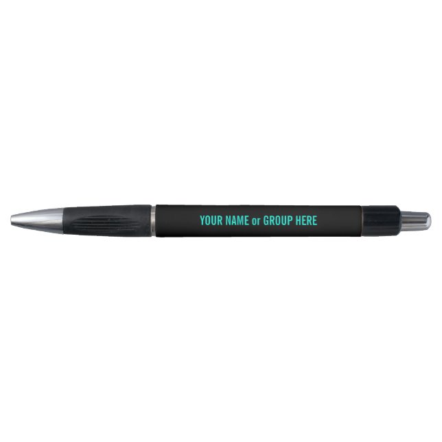 Stylo Nom de groupe personnalisé et texte promotionnel n (Devant)