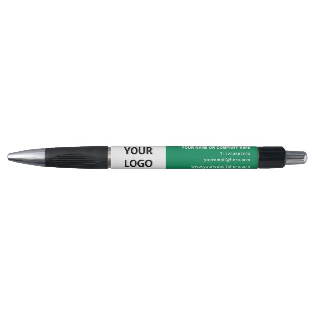 Stylo Nom du logo de l'entreprise personnalisé Info styl (Devant)