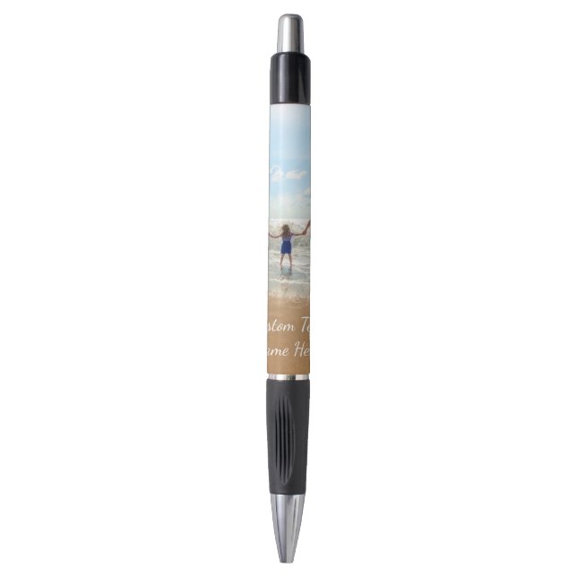 Stylo Nom photo personnalisé Stylet vos photos et texte (Devant (Vertical))