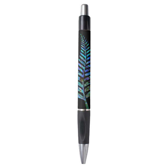 STYLO NOUVELLE-ZÉLANDE KIWI FERN PAUA (Devant (Vertical))