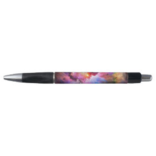 Stylo oeuvre d'art en nuage de SlipperyJoe abstraite vib