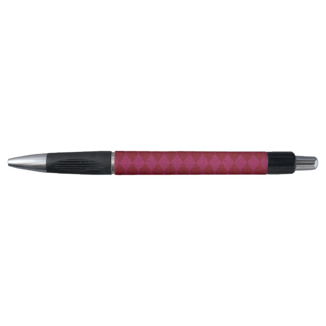 Stylo Pailletés diamant rose et rouge (Devant)