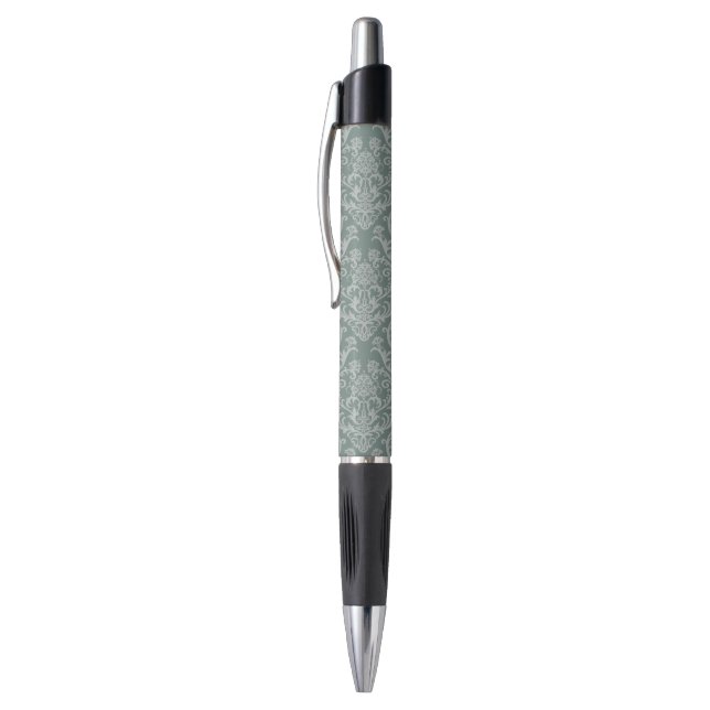 Stylo Papier peint floral vert (Haut (Vertical))