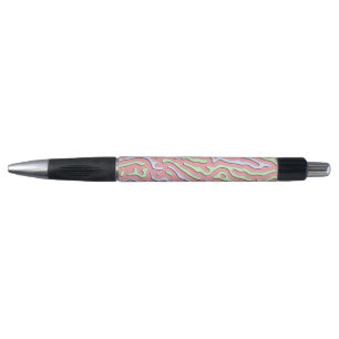 Stylo Pastel Kawaii Design Abstrait de Squiggle coloré