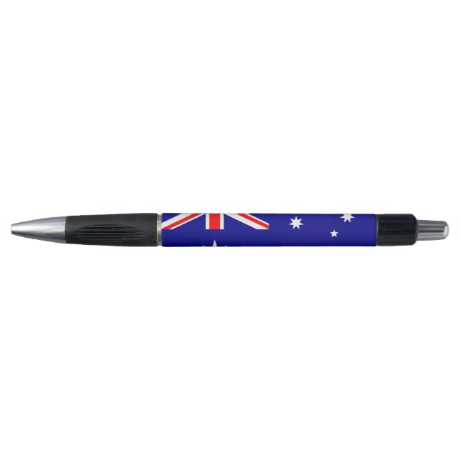 Stylo patriotique avec drapeau d'Australie (Devant)