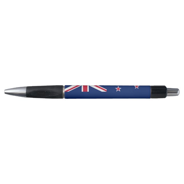 Stylo patriotique avec drapeau de la Nouvelle-Zéla (Devant)