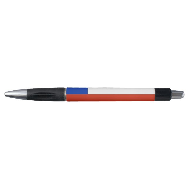 Stylo patriotique avec drapeau du Chili (Devant)