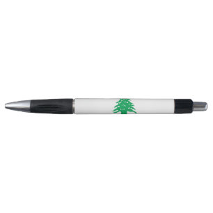 Stylo patriotique avec drapeau du Liban