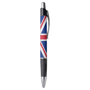 Stylo patriotique avec drapeau du Royaume-Uni