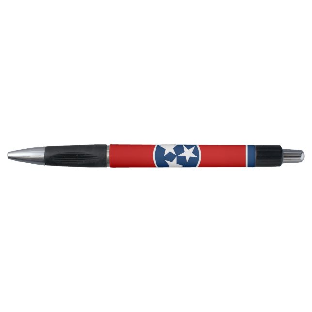 Stylo patriotique avec drapeau du Tennessee, USA (Devant)