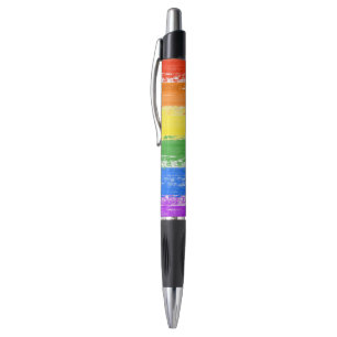 STYLO PEINTURE DE DRAPEAU D'ARC-EN-CIEL DE LGBT