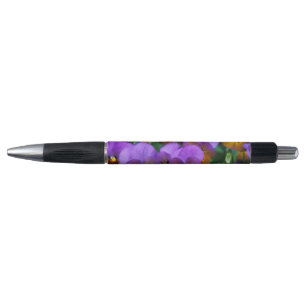 Stylo Photo de pensées violettes