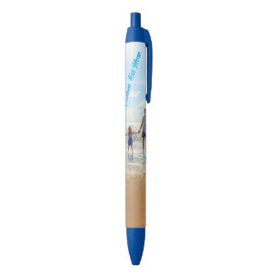 Stylo photo et texte personnalisé avec votre conce