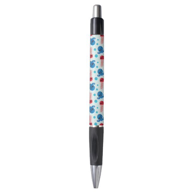Stylo Pirate Octopus, Pirate Jellyfish, Sea Animaux (Devant (Vertical))