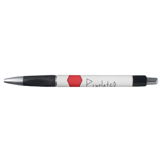 stylo pixellisé DELUXE (Devant)