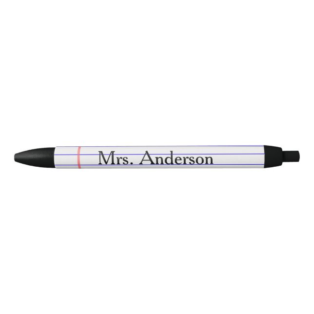 stylo pour professeur de carnet (Devant)