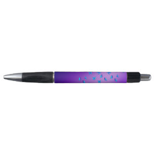 Stylo Poutres de Lune Abstraites et papillons