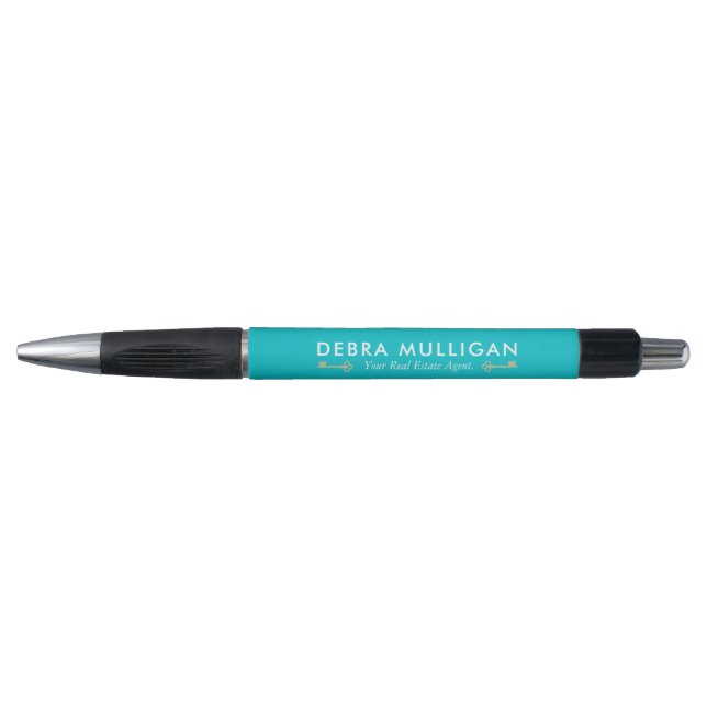 Stylo promotionnel du courtier de courtiers de imm (Devant)