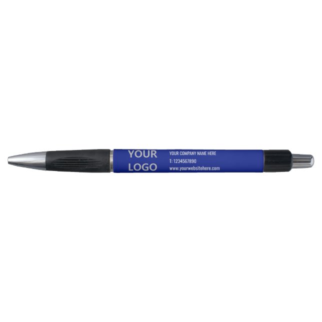 Stylo promotionnel - Logo d'entreprise Texte perso (Devant)