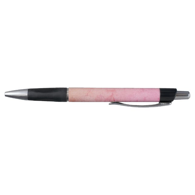 Stylo Quartz Rose Pailleté – Idéal pour les comman (Bas)