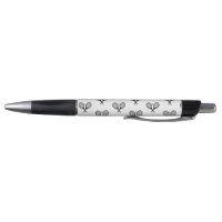Raquettes de tennis minimalistes noires et blanche