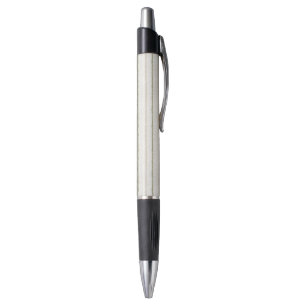 Stylo Rayures Vert Bleu Crème