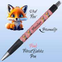 Renard rouge, Papier à lettres animal mignon Cadea