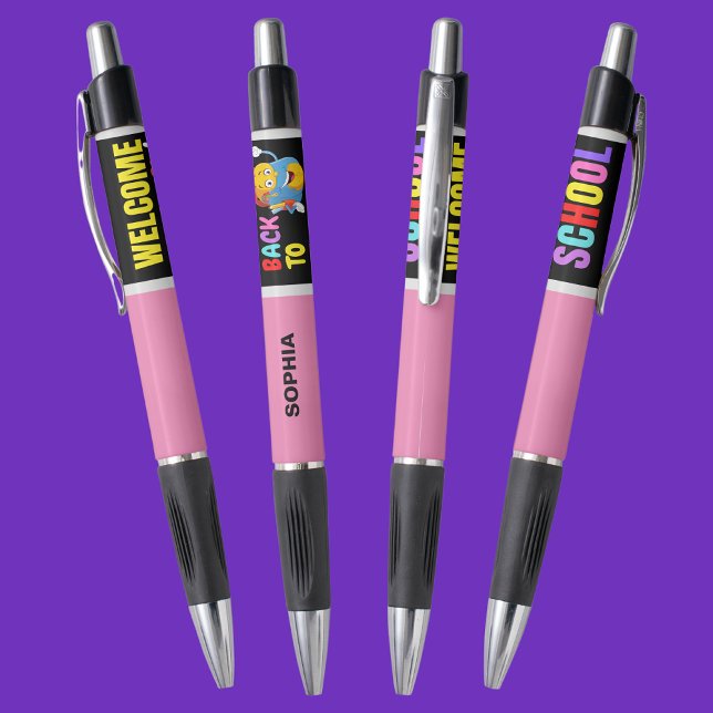 Stylo Retour à l'école personnalisé (Créateur téléchargé)