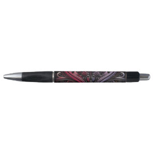 Stylo rétractable Rose gothique