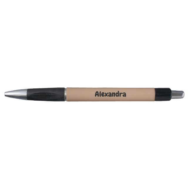 Stylo Rose moderne personnalisé (Devant)