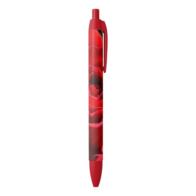 Stylo Rouge Fleur rose rouge vif Belle florale (Bas (Vertical))