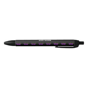 STYLO ROUGE MARQUE PERSONNALISABLE NOIRE VERIFIEE DE STYLE MOD