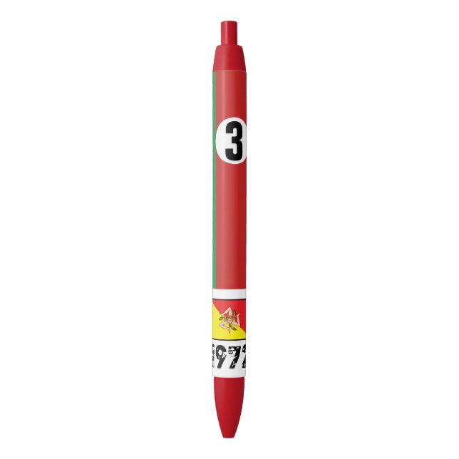 STYLO ROUGE RACING 1972 (devant Vertical)