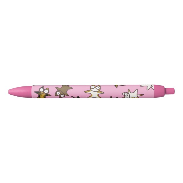 Stylo Rouge Un bon nombre de rose de chats (Devant)