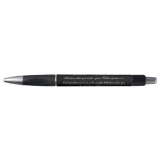 Stylo Sois prudent petit stylo... Collection bienheureus