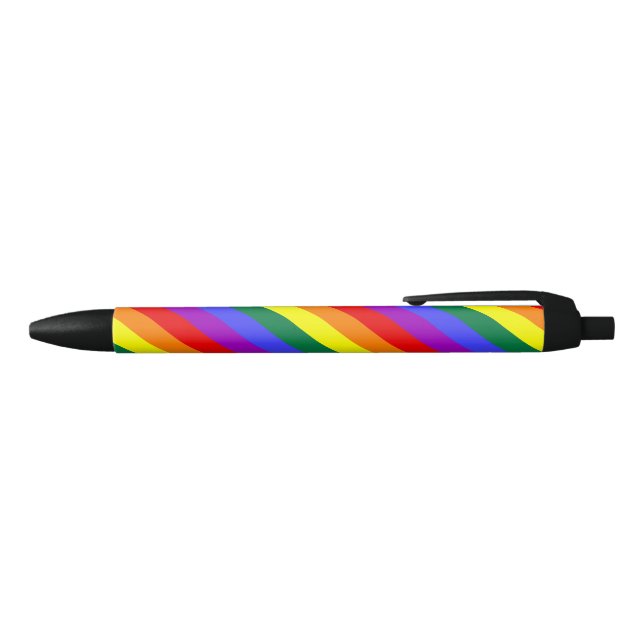 Stylo solide D de rayure d'arc-en-ciel (Haut)