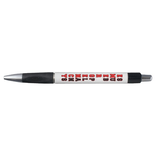 Stylo Sous-plans d'urgence (Devant)