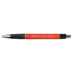 Stylo Sport Voiture Rouge Mariage personnalisé Faveurs