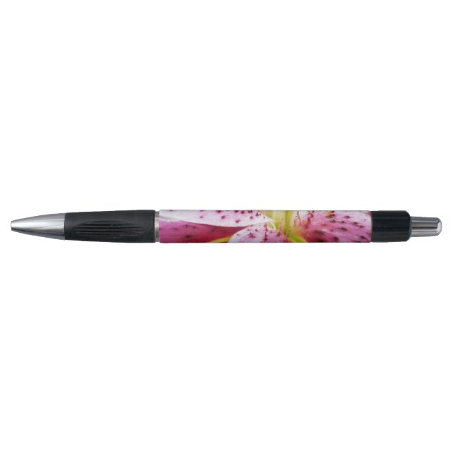 Stylo Stargazer Lily brillant Magenta Floral (Devant)