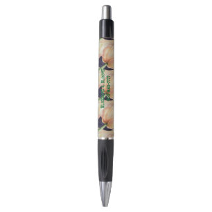 STYLO STYLE DE FLEURS DE COULEUR D'EAU DES TULIPS JAUNES